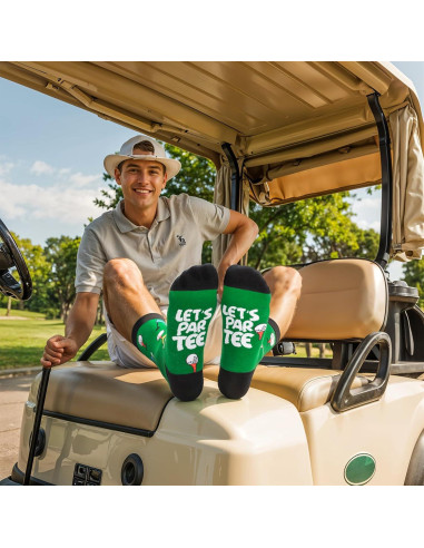 Calcetines de Golf Wildest Candy LET'S PARTEE, Talla 8-15