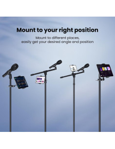 Soporte para Tableta CreaDream Ajustable para Micrófono - Negro 2