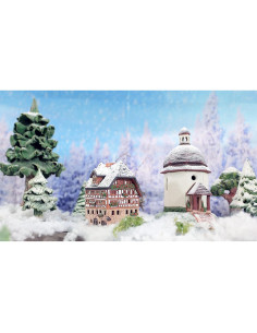 Casa de Pueblo Navideña Cerámica Midene R250 10.5 cm 2