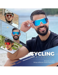 Gafas de Ciclismo Polarizadas SCVCN S61 UV400 Antideslizantes 2