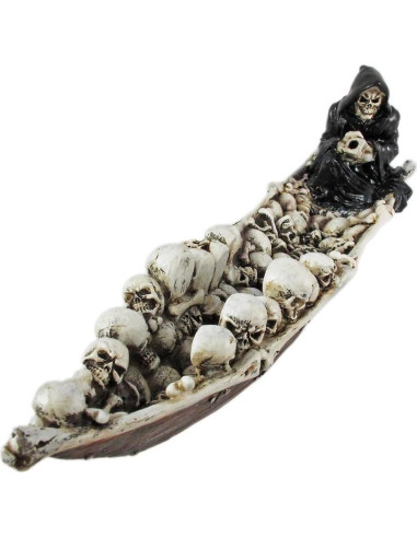 Soporte de Incienso Calavera del Segador DWK - 29.21 cm
