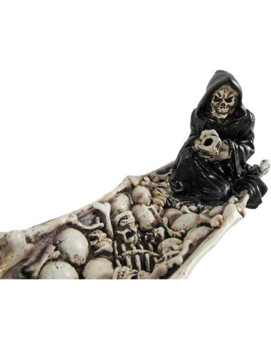 Soporte de Incienso Calavera del Segador DWK - 29.21 cm