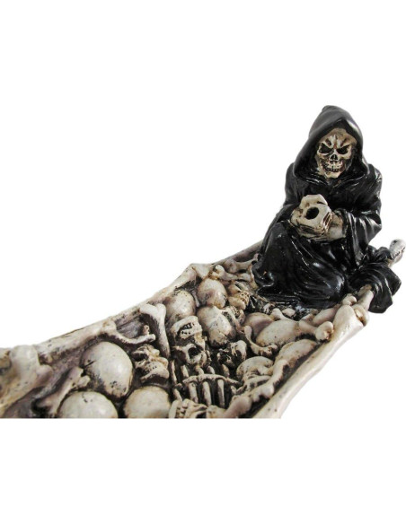 Soporte de Incienso Calavera del Segador DWK - 29.21 cm