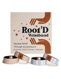 Pulsera Antináuseas Root'd Mediana - Alivio Natural Mareos