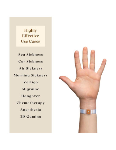 Pulsera Antináuseas Root'd Mediana - Alivio Natural Mareos