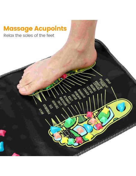 Alfombrilla de Masaje para Pies Anglemoon 175x35 cm Antideslizante