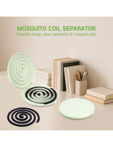 Soporte para Espirales de Mosquito Dayinkes Verde 16 cm
