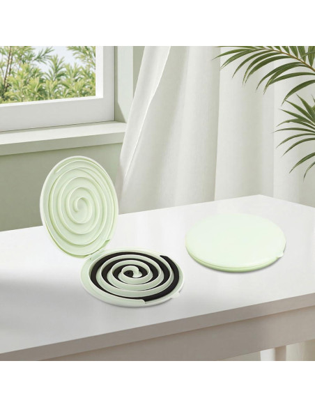 Soporte para Espirales de Mosquito Dayinkes Verde 16 cm