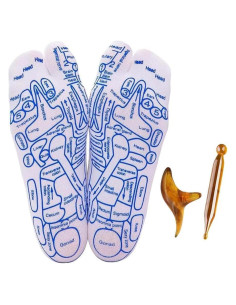 Calcetines de Masaje de Reflexología LinTsing con Herramientas