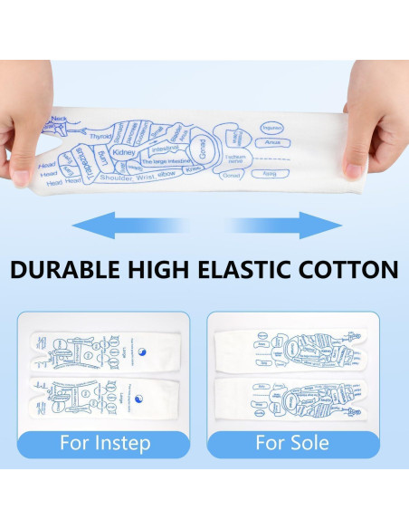 Calcetines de Masaje de Reflexología LinTsing con Herramientas