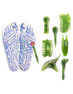 Calcetines de Reflexología Yeobax con Herramientas de Masaje