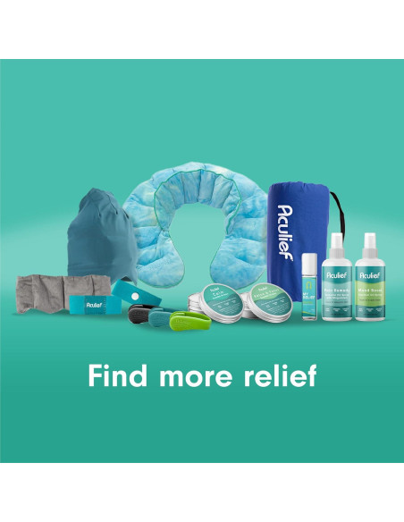 Clip de Acupresión Aculief para Mano - Alivio Estrés LI4 Verde