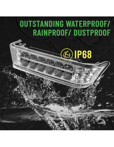 Barra de Faro LED Drive-up para Club Car Precedent 2004+ 12V