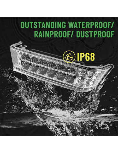 Barra de Faro LED Drive-up para Club Car Precedent 2004+ 12V