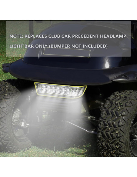 Barra de Faro LED Drive-up para Club Car Precedent 2004+ 12V