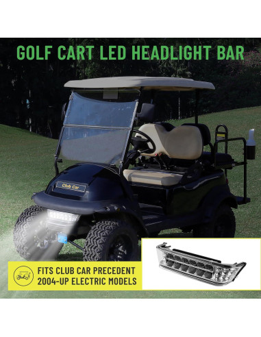 Barra de Faro LED Drive-up para Club Car Precedent 2004+ 12V