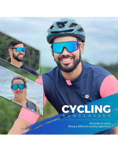 Gafas de Ciclismo Polarizadas SCVCN S61 UV400 Antideslizantes 2