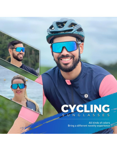 Gafas de Ciclismo Polarizadas SCVCN S61 UV400 Antideslizantes