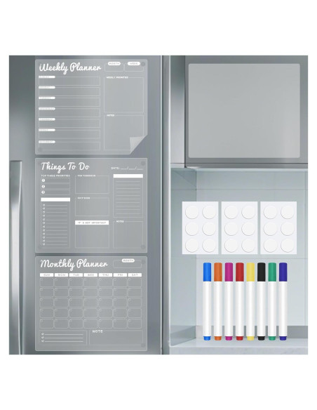Calendario de Nevera Borrado en Seco HRPHRP 38x28 cm