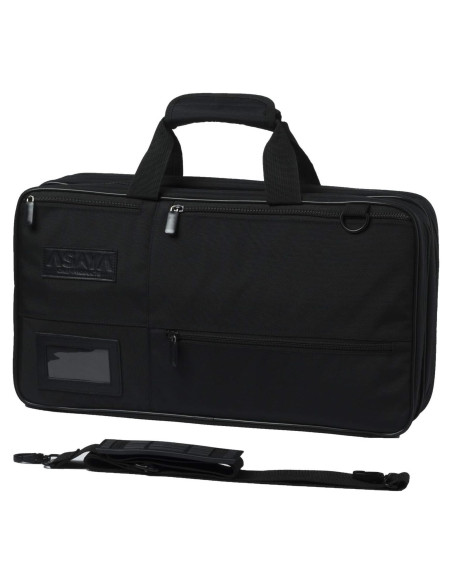 Bolsa de Cuchillos Asaya Chef - 28 Bolsillos Nylon Negro