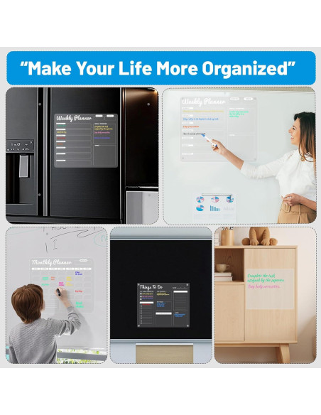 Calendario de Nevera Borrado en Seco HRPHRP 38x28 cm