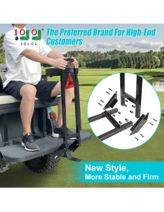 Barra de Seguridad Universal 10L0L para Carrito de Golf con Enganche 2