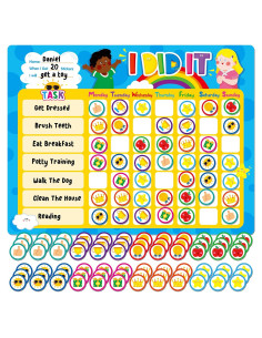 Tabla de Recompensas Magnética SpriteGru 33.7x26.4cm con 72 Imán