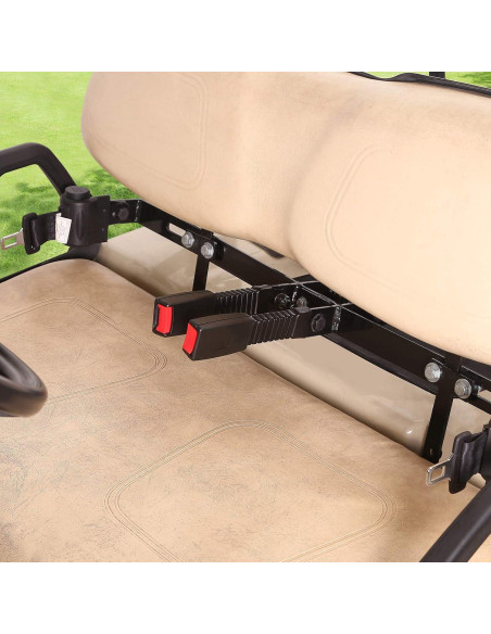 Kit de Cinturones de Seguridad Retráctiles 10L0L para Carrito de Golf