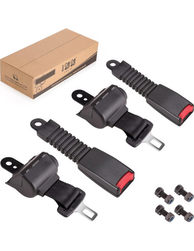 Kit de Cinturones de Seguridad Retráctiles 10L0L para Carrito de Golf