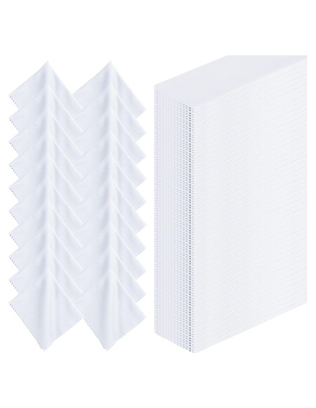 300 Paños de Microfibra para Gafas Leelosp 15x18 cm