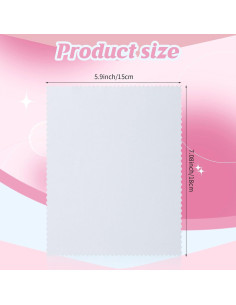 300 Paños de Microfibra para Gafas Leelosp 15x18 cm 2