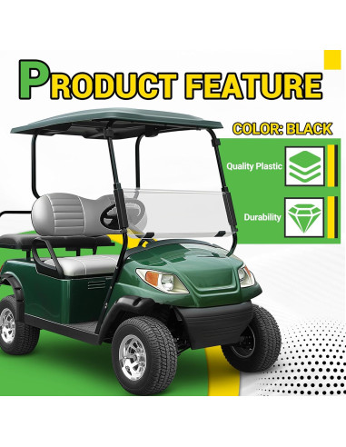 Guardabarros Delanteros y Traseros HECASA para Carrito Golf EZGO TXT 1994-2013