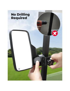 Espejos Laterales KEMIMOTO para Carritos de Golf 19.1x11.4cm 2