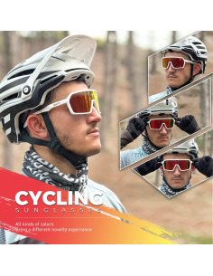 Gafas de Ciclismo Polarizadas SCVCN S61 UV400 Antideslizantes 2