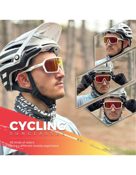 Gafas de Ciclismo Polarizadas SCVCN S61 UV400 Antideslizantes
