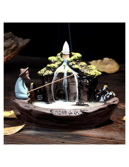 Horno de Incienso de Retroceso YYW Paisaje de Guilin 1.12kg