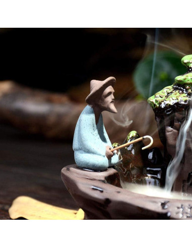 Horno de Incienso de Retroceso YYW Paisaje de Guilin 1.12kg