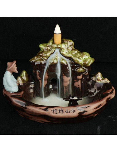 Horno de Incienso de Retroceso YYW Paisaje de Guilin 1.12kg