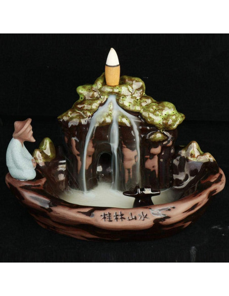 Horno de Incienso de Retroceso YYW Paisaje de Guilin 1.12kg