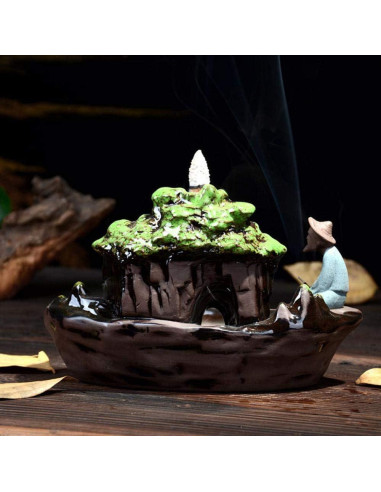 Horno de Incienso de Retroceso YYW Paisaje de Guilin 1.12kg