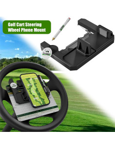 Soporte para Teléfono en Volante ClubRally para Carro de Golf 2