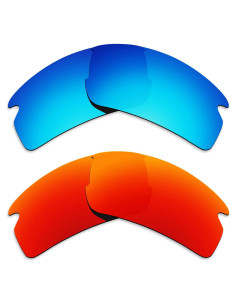 Lentes de Reemplazo Polarizados Alphax para Oakley Flak 2.0