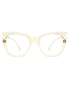 Montura de Gafas Ojo de Gato Zeelool Mujeres Lente Azul 51mm