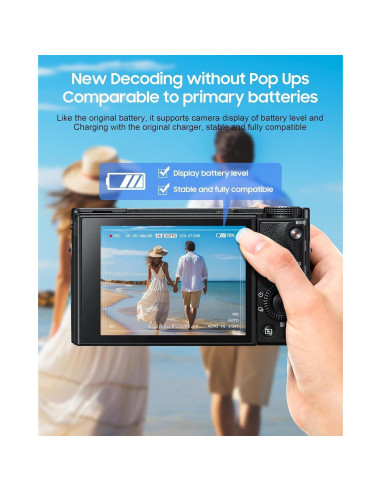 Batería Recargable NP-BX1 y Cargador USB Doble Sony