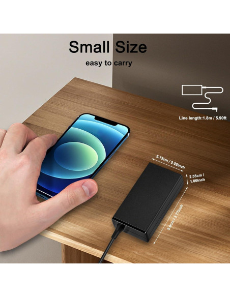 Cargador 65W para Laptop Acer TravelMate P2 P2410-G2-MG