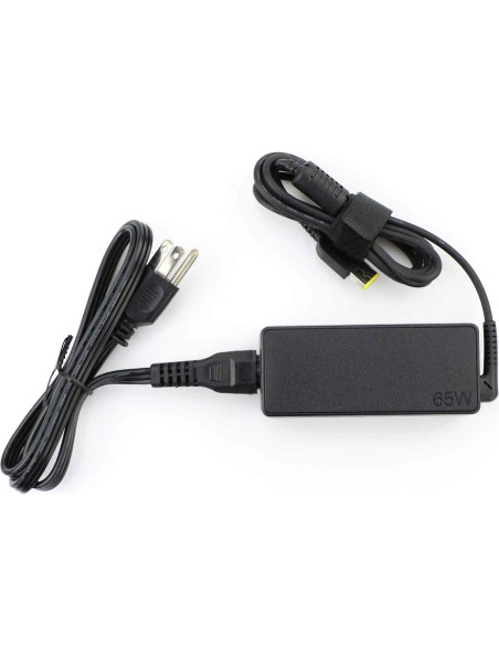Cargador de Laptop Lenovo ThinkPad 65W Slim con Cable