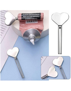 Exprimidor de Tubo en Forma de Corazón DPWOUM - 3 Piezas 2