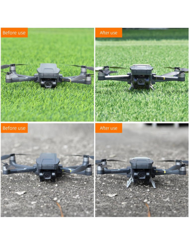 Patas de Aterrizaje HeiyRC HS720G Plegables y Ligeras