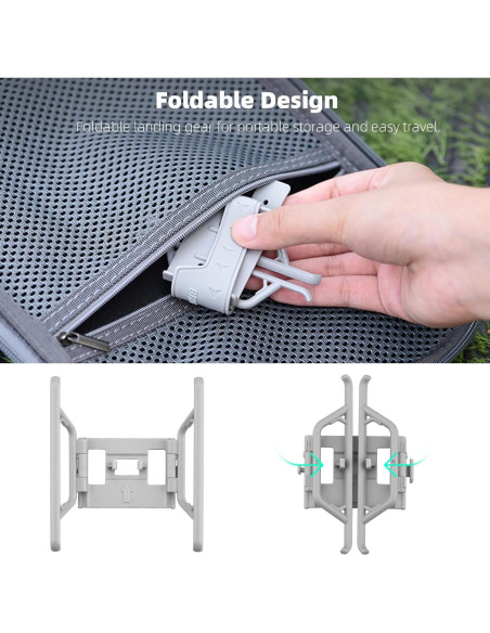 Patas de Aterrizaje HeiyRC HS720G Plegables y Ligeras