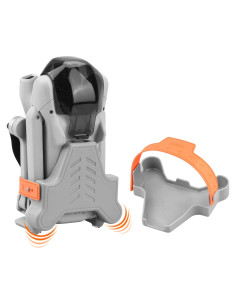 Soporte de Hélices DJI Mini 3 / Mini 3 Pro - Protector Naranja